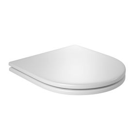 Assento Poliéster Slow Close com Microban para Bacias Carrara / Duna / Lk / Level / Nuova Branco / Red Gold