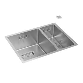 Cuba Dupla Deca para Cozinha em Inox 55cm Wish Inox