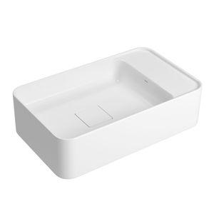 Cuba Suspensa Deca com Mesa a Direita Retangular 50cm Slim Branco