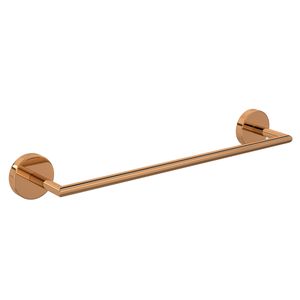 Porta Toalha Barra 30cm Acessórios Disco Red Gold