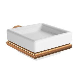 Saboneteira em Louça Slim Red Gold