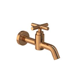 Torneira de Parede Curta para Lavatório Duna Clássica - Red Gold