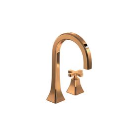 Torneira de Mesa Bica Alta para Lavatório Wish Red Gold