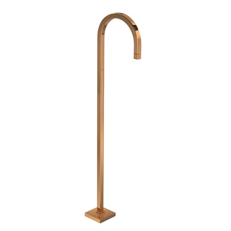 Torneira-Deca-de-Piso-Curva-Tube-Red-Gold---Deca---1199.GL.TUB.PSO.RD---Fundo-Branco-Produto-Principal-SKU-posicionada-na-diagonal-direita-ou-redondo-e-produto-fechado