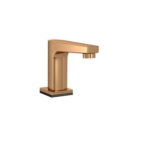 Torneira de Mesa Touchless Bica Baixa para Lavatório Level Sense Red Gold