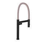 Torneira-Deca-de-Mesa-para-Cozinha-Colore-Black-Matte-e-Fendi---Deca---1189.BL.MT.FD---Fundo-Branco-Produto-Principal-SKU-posicionada-na-diagonal-direita-ou-redondo-e-produto-fechado