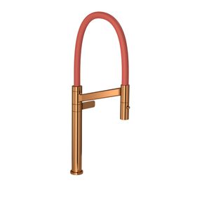 Torneira-Deca-de-Mesa-para-Cozinha-Colore-Red-Gold-e-Terracota---Deca---1189.GL.RD.TC---Fundo-Branco-Produto-Principal-SKU-posicionada-na-diagonal-direita-ou-redondo-e-produto-fechado