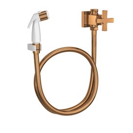 Ducha Higiênica com Registro e Derivação Wish Red Gold