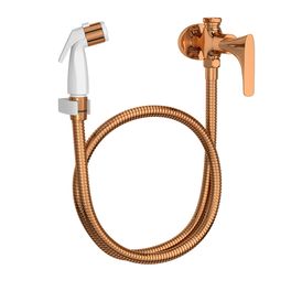 Ducha Higiênica com Registro e Derivação de Parede Red Gold