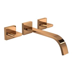 Misturador de Parede para Lavatório Polo Red Gold