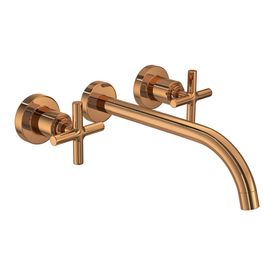 Misturador de Parede para Lavatório Duna Clássica Red Gold