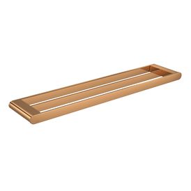 Porta Toalha com Barra Dupla Red Gold
