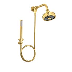 Kit de Chuveiro com Desviador e Ducha Manual Acqua Plus Gold