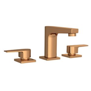 Misturador de Mesa Bica Baixa para Lavatório Level Red Gold