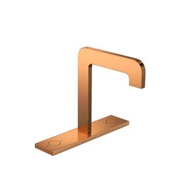 Misturador de Mesa Bica Alta para Lavatório Click Red Gold