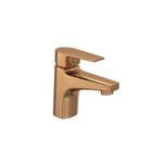 Misturador-Monocomando-Deca-de-Mesa-Bica-Baixa-para-Lavatorio-Level-Red-Gold---Deca---2875.GL26.RD---Fundo-Branco-Produto-Principal-SKU-posicionada-na-diagonal-direita-ou-redondo-e-produto-fechado