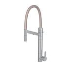 Misturador-Monocomando-Deca-de-Mesa-para-Cozinha-com-Filtro-Twin-Colore-Cromado-e-Fendi---Deca---2241.C.FD---Fundo-Branco-Produto-Principal-SKU-posicionada-na-diagonal-esquerda