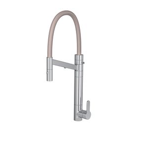Misturador-Monocomando-Deca-de-Mesa-para-Cozinha-com-Filtro-Twin-Colore-Cromado-e-Fendi---Deca---2241.C.FD---Fundo-Branco-Produto-Principal-SKU-posicionada-na-diagonal-esquerda