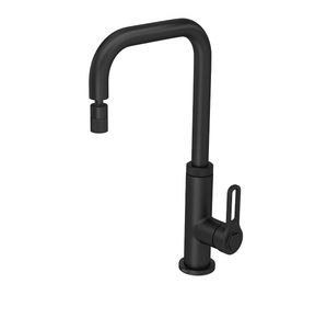 Misturador-Monocomando-Deca-de-Mesa-para-Cozinha-Urban-Black-Matte---Deca---2270.BL.IND.MT---Fundo-Branco-Produto-Principal-SKU-posicionada-na-diagonal-esquerda