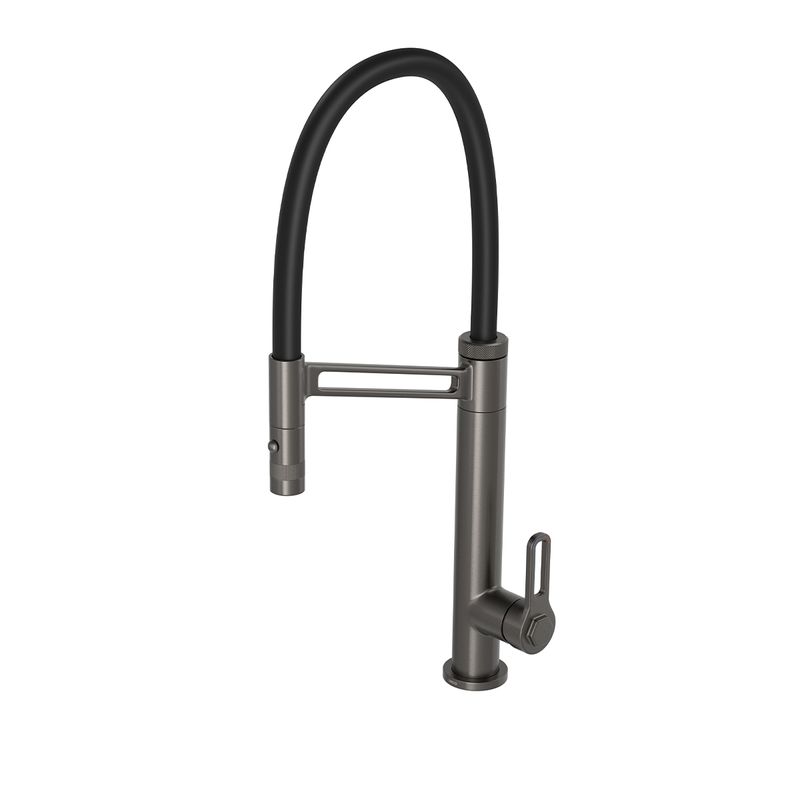 Misturador-Monocomando-Deca-de-Mesa-para-Cozinha-Urban-Dark-Antracite---Deca---2289.GF.IND.MT.PT---Fundo-Branco-Produto-Principal-SKU-posicionada-na-diagonal-esquerda