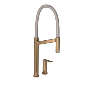Misturador Monocomando de Mesa para Cozinha Deca Colore Red Gold e Fendi
