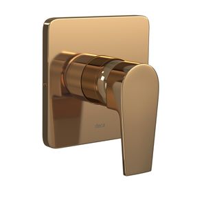 Acabamento de Monocomando para Ducha Higiênica Level Red Gold