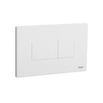 Acabamento-para-Caixa-de-Descarga-Deca-Embutida-Hydra-H-Quadra-Duo-Branco---Deca---4900.E.HQD.DUO.BR---Fundo-Branco-Produto-Principal-SKU-posicionada-na-diagonal-direita-ou-redondo-e-produto-fechado