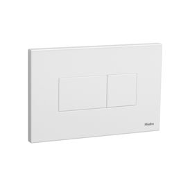 Acabamento para Caixa de Descarga Embutida Hydra H Quadra Duo Branco