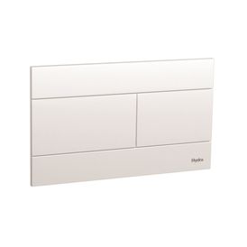 Acabamento para Caixa de Descarga Embutida Hydra H Slim Duo Branco