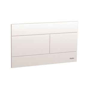 Acabamento para Caixa de Descarga Embutida Hydra H Slim Duo Branco