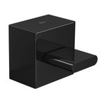 Acabamento-para-Registro-de-Gaveta-Deca-1-1-4--e-1-1-2--Polo-Black-Noir---Deca---4900.BL33.GD.NO---Fundo-Branco-Produto-Principal-SKU-posicionada-na-diagonal-direita-ou-redondo-e-produto-fechado