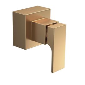 Acabamento para Registro de Gaveta de 1 1/4 e 1 1/2 Unic Gold Matte