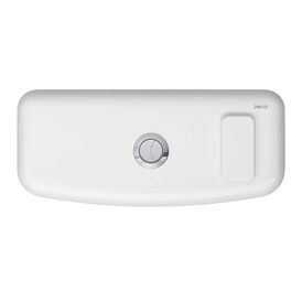 Caixa Acoplada Deca Higienizadora com Duplo Acionamento e Cartucho de Limpeza para Bacias Aspen Fast Flex Izy Ravena Branco