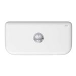 Caixa-Acoplada-Deca-com-Desodorizador-para-Bacias-Carrara-Nuova-Branco---Deca---CD.11D.17---Fundo-Branco-Produto-Principal-SKU-vista-de-cima