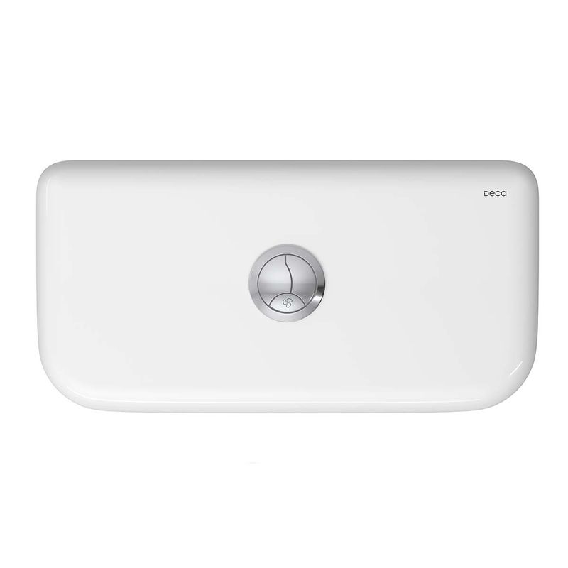 Caixa-Acoplada-Deca-com-Desodorizador-para-Bacias-Carrara-Nuova-Branco---Deca---CD.11D.17---Fundo-Branco-Produto-Principal-SKU-vista-de-cima
