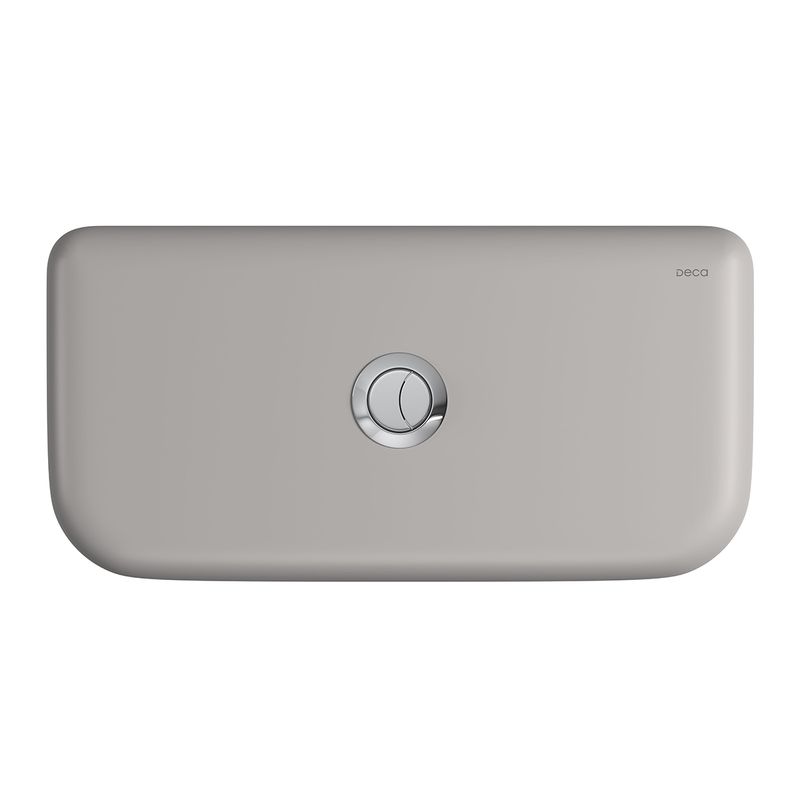 Caixa-Acoplada-Deca-com-Dual-Fluxpara-Bacias-Carrara-Nuova-Soft-Antracite---Deca---CD.11F.85---Fundo-Branco-Produto-Principal-SKU-vista-de-cima