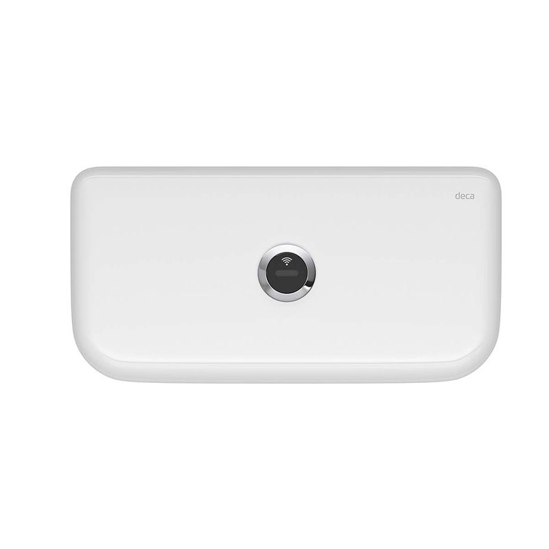 Caixa-Acoplada-Deca-Touchless-para-Bacias-Branco---Deca---CD.11T.17---Fundo-Branco-Produto-Principal-SKU-vista-de-cima
