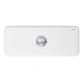 Caixa Acoplada Deca com Desodorizador para Bacias Axis Living Piano Quadra Unic Branco