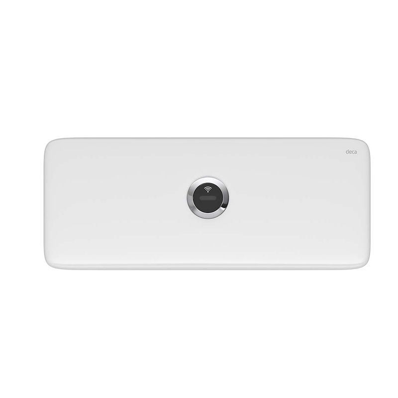 Caixa-Acoplada-Deca-Touchless-para-Bacias-Axis-Living-Piano-Polo-Unic-Branco---Deca---CD.21T.17---Fundo-Branco-Produto-Principal-SKU-vista-de-cima