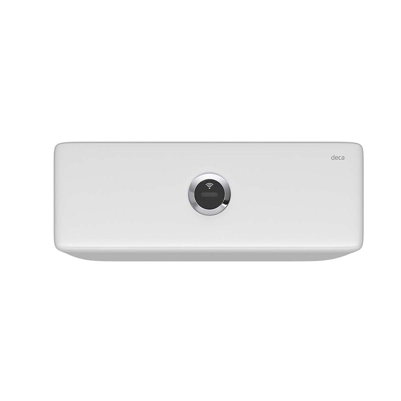 Caixa-Acoplada-Deca-Touchless-para-Bacias-Branco---Deca---CD.23T.17---Fundo-Branco-Produto-Principal-SKU-vista-de-cima