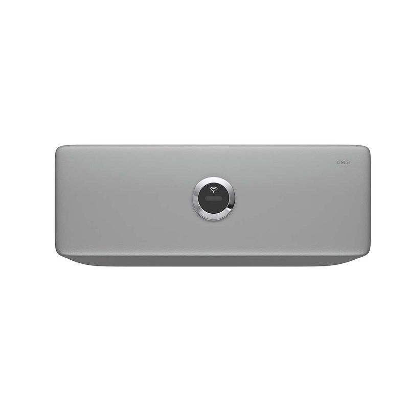 Caixa-Acoplada-Deca-Touchless-para-Bacias-Cinza-Fosco---Deca---CD.23T.86---Fundo-Branco-Produto-Principal-SKU-vista-de-cima