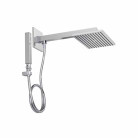Chuveiro Deca com Desviador e Ducha Manual 30cm Unic Cromado