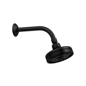 Chuveiro-de-Parede-com-Tubo-Deca-Acqua-Plus-Standart-Black-Matte---Deca---1990.BL.STD.MT---Fundo-Branco-Produto-Principal-SKU-posicionada-na-lateral-direita