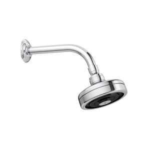 Chuveiro Deca de Parede com Tubo e Entrada de Ar Acqua Plus Standart Cromado
