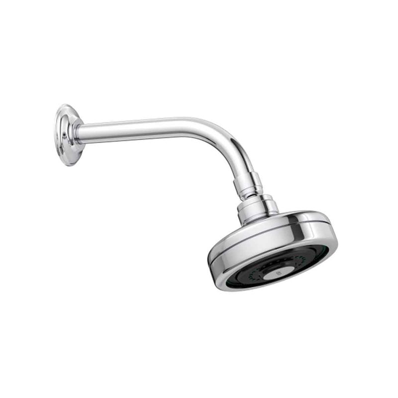 Chuveiro-Deca-de-Parede-com-Tubo-e-Entrada-de-Ar-Acqua-Plus-Standart-Cromado---Deca---1990.C.STD.ARE---Fundo-Branco-Produto-Principal-SKU-posicionada-na-lateral-direita