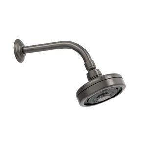 Chuveiro com Tubo de Parede Acqua Plus Dark Antracite