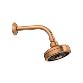 Chuveiro com Tubo de Parede Acqua Plus Standart Gold Matte