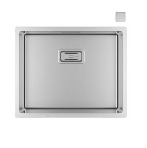 Cuba-de-Embutir-Deca-para-Cozinha-em-Inox50cm-Wish-Inox---Deca---CC.610.50.STD.INX---Fundo-Branco-Produto-Principal-SKU-vista-de-cima