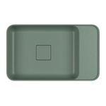 Cuba-Suspensa-Deca-com-Mesa-a-Direita-Retangular-50cm-Slim-Salvia---Deca---L.43050.MD.49---Fundo-Branco-Produto-Principal-SKU-vista-de-cima