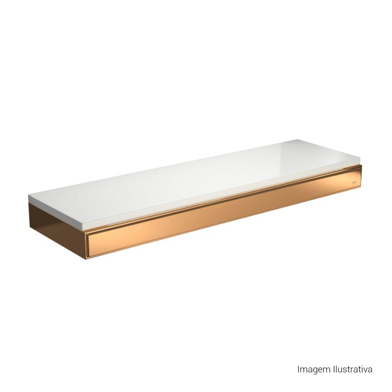Porta-Toalha-Deca-Barra-35cm-Contemporanea-Red-Gold---Deca---2040.GL97.035.RD---Fundo-Branco-Produto-com-item-complementar-posicionada-na-diagonal-direita-e-fechado-ou-produto-redondo